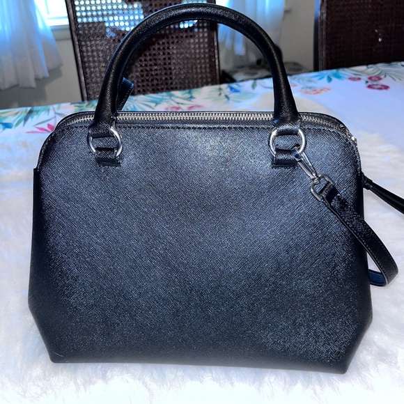 Calvin Klein STUNNING ART Purse Satchel/Crossbody Style Multiple Pockets !!! - Picture 4 of 14